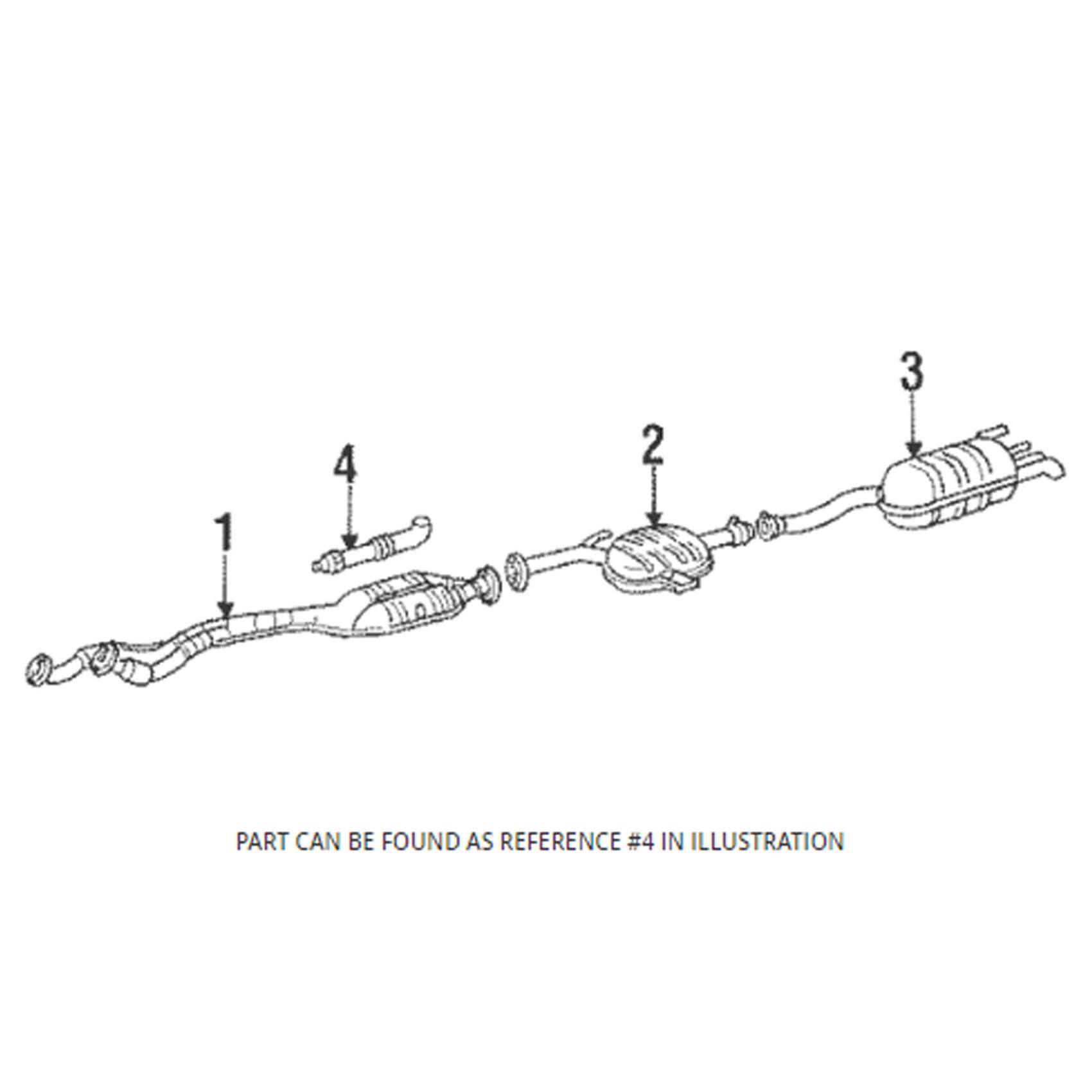 Mercedes Oxygen Sensor - Front and Rear 0005409117